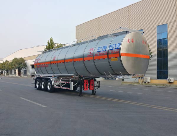 HHT9405GRYE型铝合金易燃液体罐式运输半挂车图片