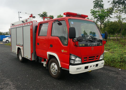 上海金盾特种车辆装备JDX5070GXFSG20/W6型水罐消防车