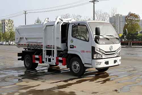 CLQ5040ZZZ5型东风多利卡D6自装卸式垃圾车