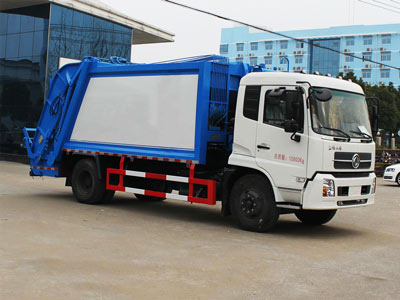 CLW5160ZYSD5型东风天锦12方压缩式垃圾车