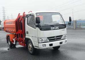 QT5070ZZZE5型多利卡D6自装卸式垃圾车