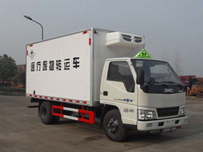 组图：湖北江南专用特种汽车江铃4.15米(蓝牌)医疗废物转运车图片