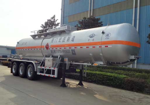 荆门宏图特种飞行器HT9402GRY1型易燃液体罐式运输半挂车