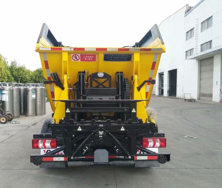 SYB5091ZZZSXBEV型纯电动自装卸式垃圾车图片