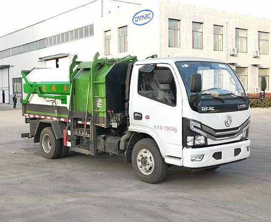 LTM5070ZZZ型东风多利卡国六自装卸式垃圾车