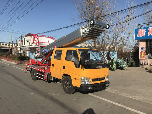 JYJ5040JGKE型江铃新顺达双排12米-14米高空作业车