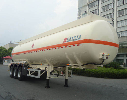 杭州专用汽车HZZ9400GRYJ型易燃液体罐式运输半挂车