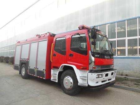 AS5175GXFPM60/W5型庆铃FVR泡沫消防车