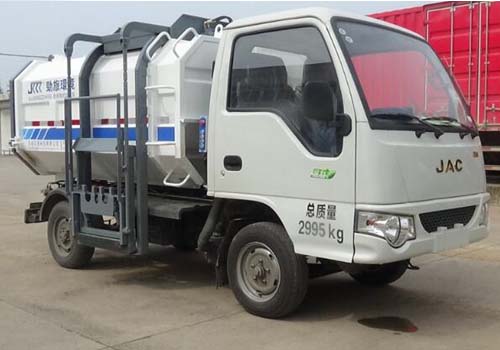 JLL5030ZZZHFE5型江淮好薇自装卸式垃圾车