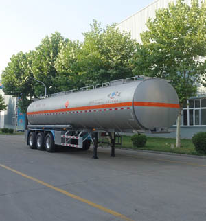 山东三星机械ZPS9409GRYBA型铝合金易燃液体罐式运输半挂车