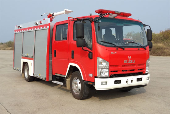 JDX5100GXFPM35/W6型泡沫消防车