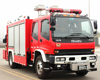 南阳二机防爆消防装备CEF5131TXFJY120/WA型抢险救援消防车