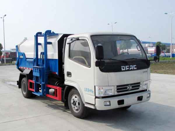 CSC5041ZZZCY5型东风多利卡D6自装卸式垃圾车