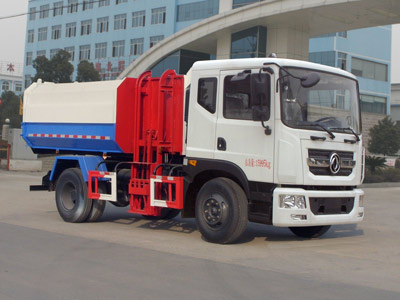 CLW5161ZZZD5型东风多利卡D9国五自装卸式垃圾车