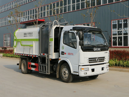 HKD5080ZZZ型国5东风多利卡自装卸式垃圾车
