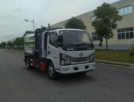 HKD5070ZZZEQ6型东风多利卡国六自装卸式垃圾车