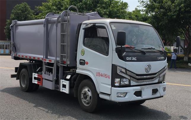 东风多利卡国六自装卸式垃圾车图片