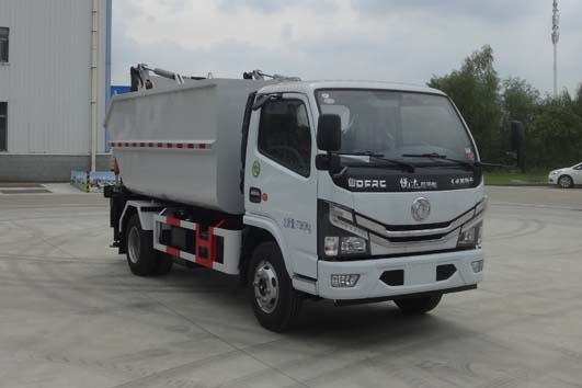 YD5078ZZZEQE6型东风多利卡国六自装卸式垃圾车