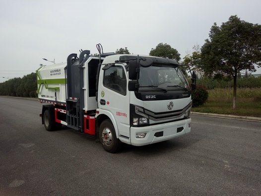 东风多利卡D7自装卸式垃圾车图片
