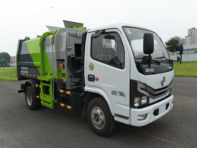 LT5072ZZZEQ型东风多利卡国六自装卸式垃圾车