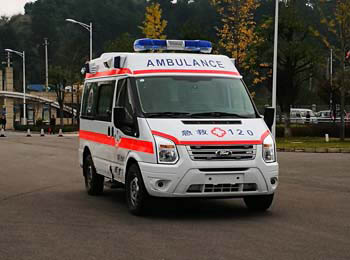 贵阳普天物流CPT5048XJHJL6D型救护车