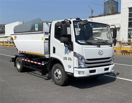 上海航空特种车辆SAV5080ZZZE6型自装卸式垃圾车