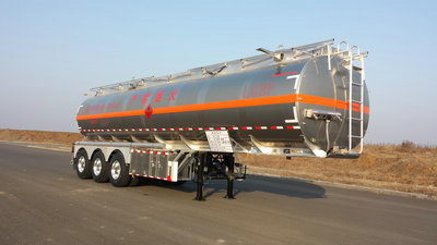YQ9401GRYCT2型铝合金易燃液体罐式运输半挂车