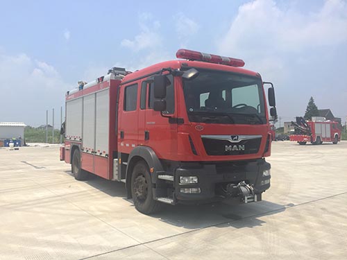 SXF5161TXFHJ180型化学救援消防车