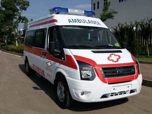 新世代V348中顶运输型救护车图片