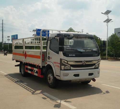 HTW5125TQPE6型东风多利卡国六3800危化气瓶运输车