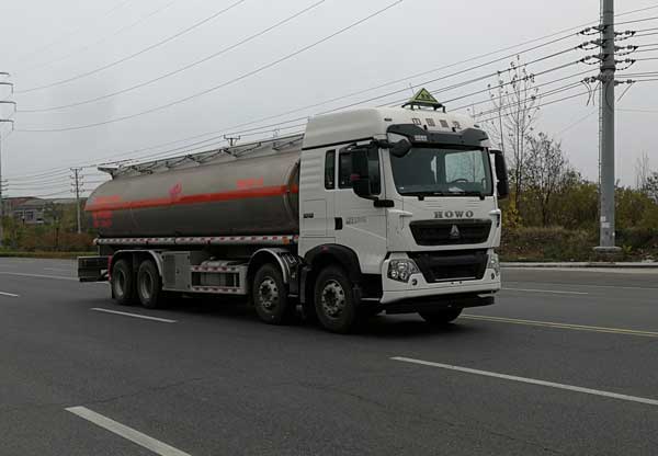 HLV5323GRYZZ6T5型铝合金易燃液体罐式运输车