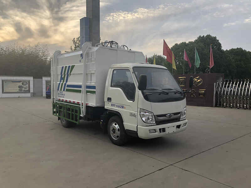 河南红宇特种汽车HYZ5040ZZZBJ型自装卸式垃圾车