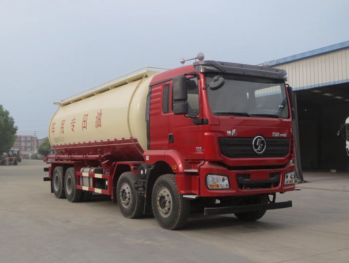 陕西长庆专用车CQK5310GFLS6型低密度粉粒物料运输车