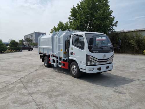 QTH5076ZZZA型东风多利卡国六自装卸式垃圾车
