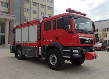 陕西银河消防科技装备BX5140TXFJY168/M5型抢险救援消防车