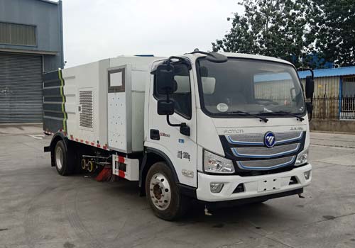 北京北重汽车改装BZD5128TXSADBEV型纯电动洗扫车