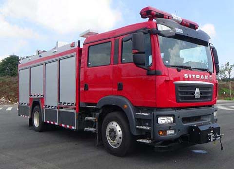 MX5181GXFAP50型压缩空气泡沫消防车