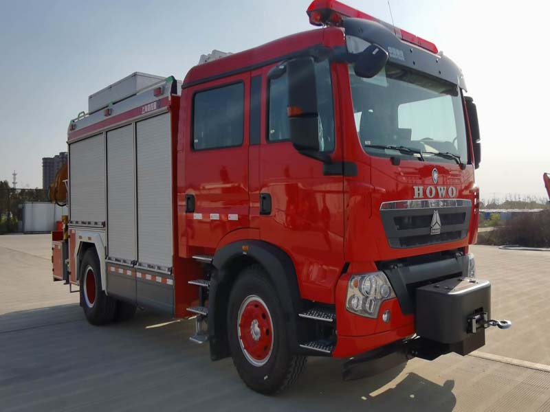 上海格拉曼国际消防装备SGX5132TXFJY80型抢险救援消防车