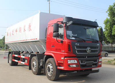 SCS5250ZSLSX型陕汽小三轴30方15吨饲料车