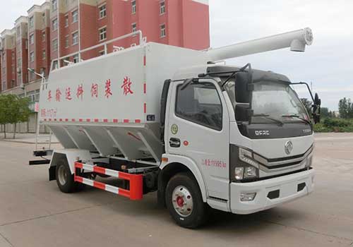 HYS5120ZSLE6型东风多利卡国六3800散装饲料运输车