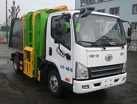 张家港市沙洲车辆ZTP5046ZZZ型自装卸式垃圾车