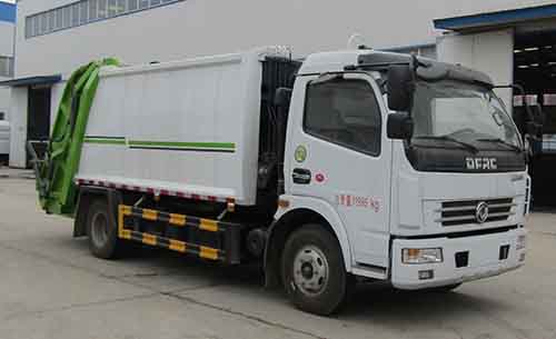 HLW5121ZYS6EQ型东风多利卡国六3800压缩式垃圾车