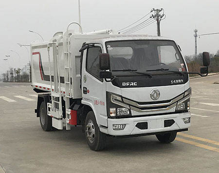 HDW5040ZZZE6型东风多利卡国六自装卸式垃圾车