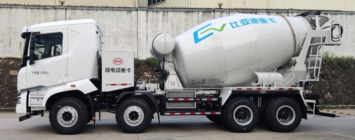 BYD5310GJBEV1型纯电动混凝土搅拌运输车图片