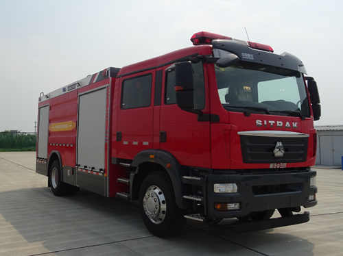 TAZ5195GXFAP80型压缩空气泡沫消防车
