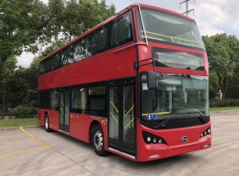 BYD6100LSEV5型纯电动低入口双层城市客车