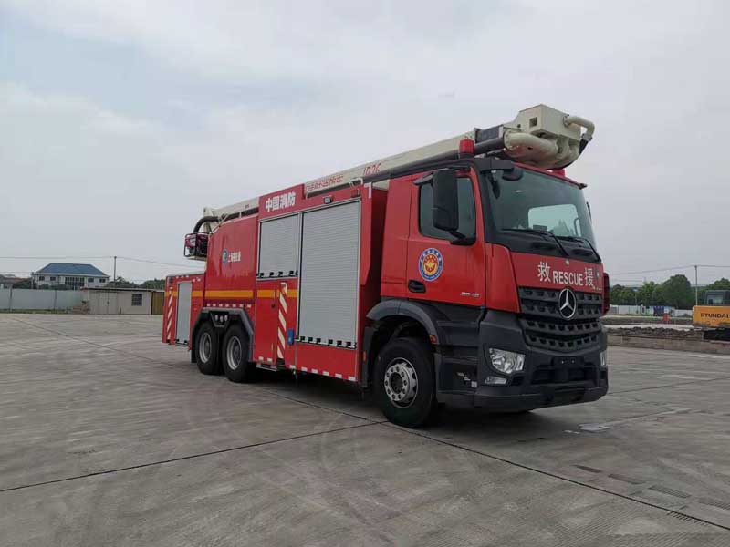 上海格拉曼国际消防装备SGX5320JXFJP26型举高喷射消防车