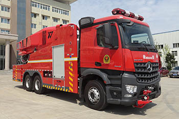 陕西银河消防科技装备BX5310GXFWP40/7BZ5型涡喷消防车