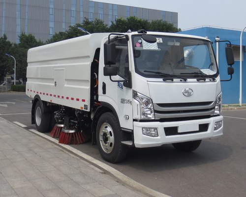 组图：北京市清洁机械厂纯电动扫路车图片