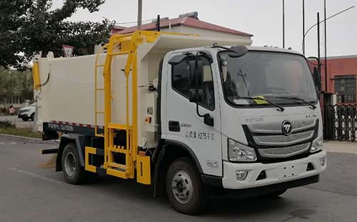 昌黎县川港专用汽车CCG5080ZZZB6型自装卸式垃圾车